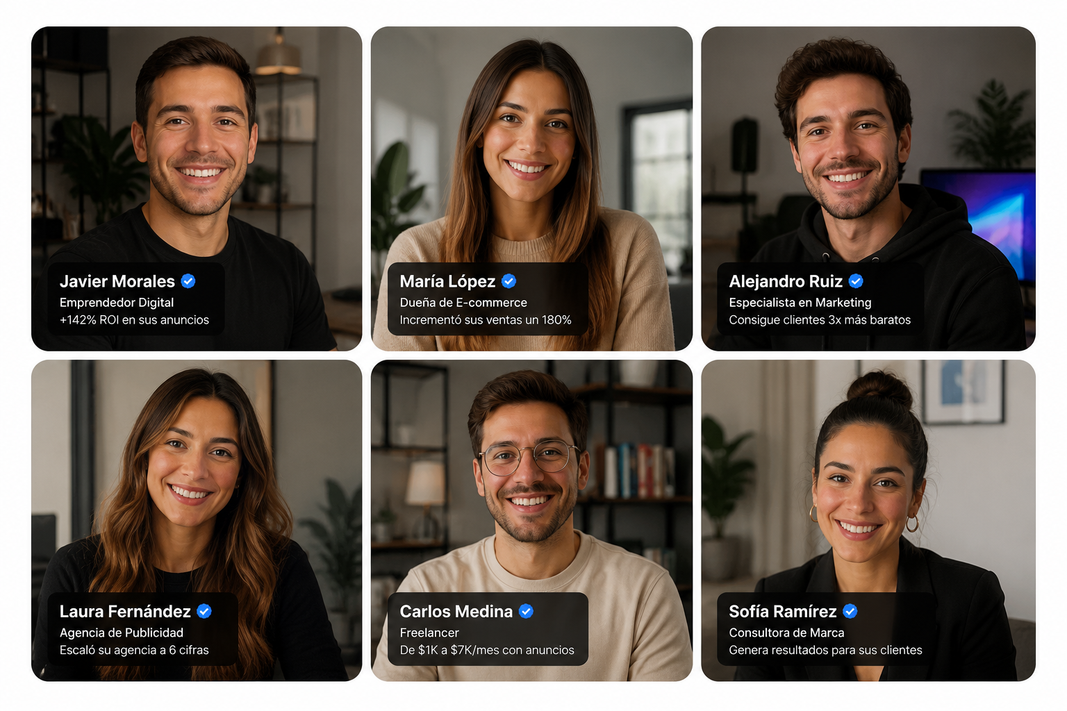 Testimonios de alumnos de PLATAFORIA